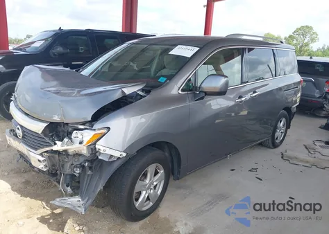 2017 Nissan Quest Sv from USA, damaged, VIN JN8AE2KP3H9166861